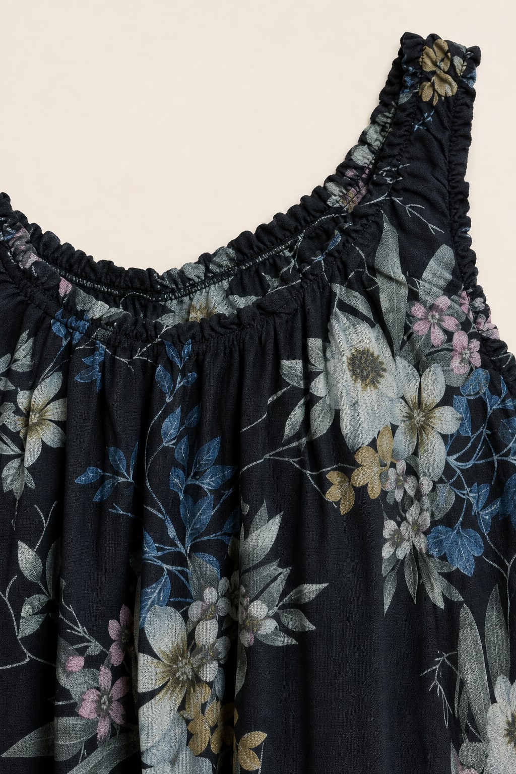 Robe grande taille en coton bretelles larges coupe ballon avec poches devant