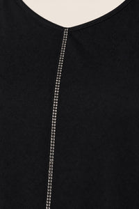 Débardeur grande taille fluide viscose élasthanne coupe détendue longueur 86 cm