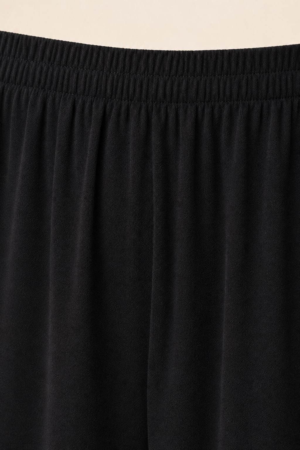 Pantacourt grande taille fluide viscose élasthanne coupe droite longueur 73 cm