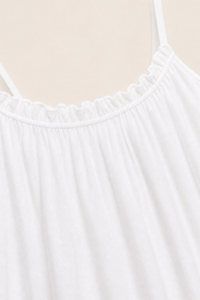 Robe grande taille à bretelles fluide en viscose coupe longue légère