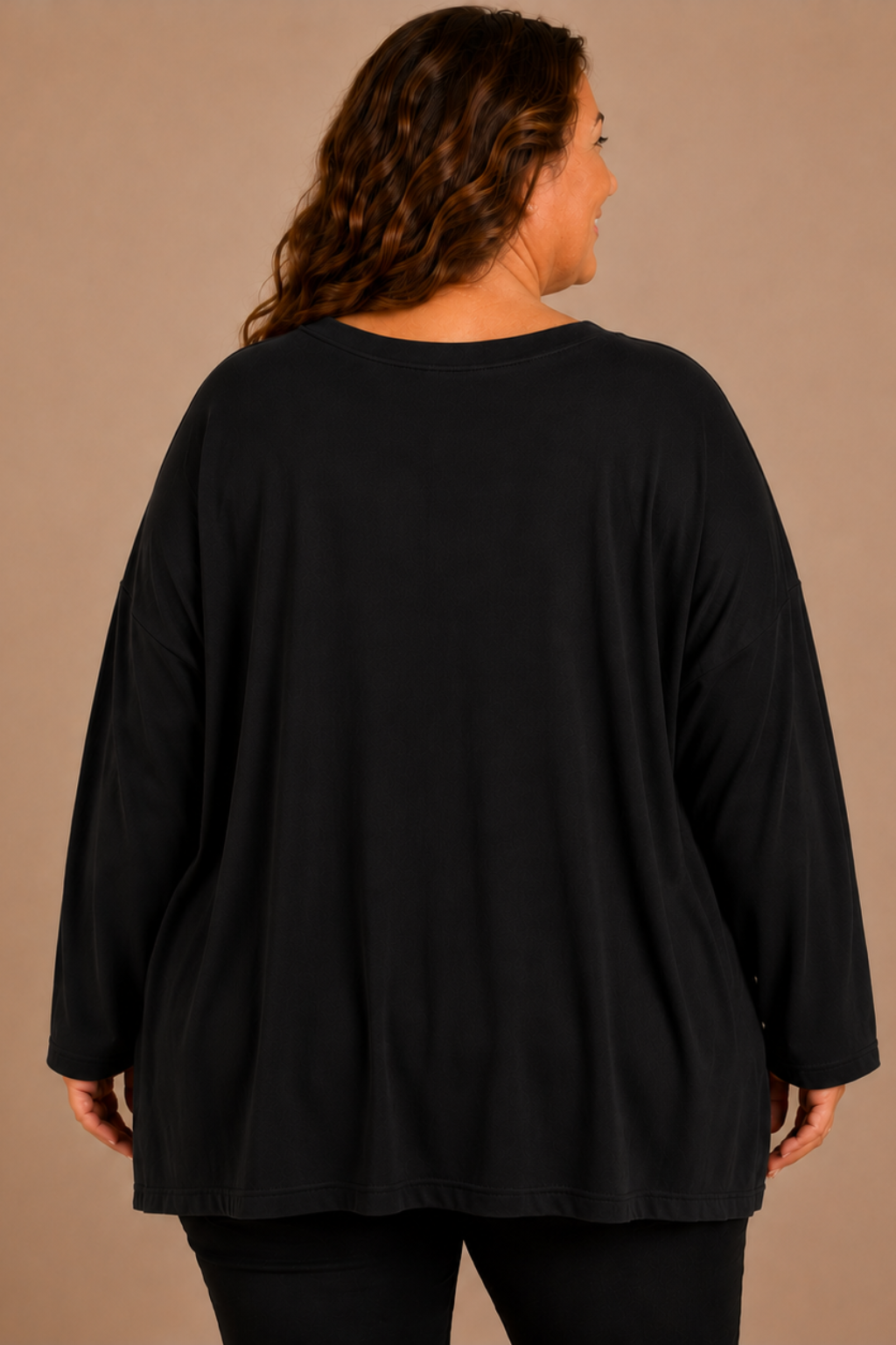 Sur-gilet Oversize Boutonné – Grande Taille 52/70
