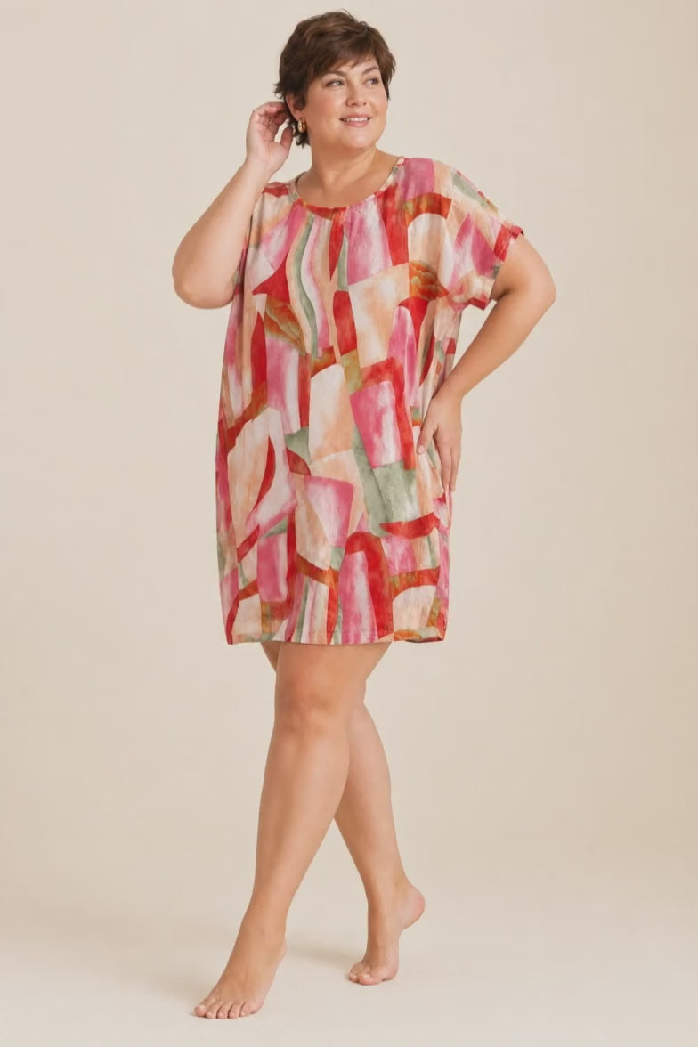 Vidéo mannequin vêtement femme grande taille