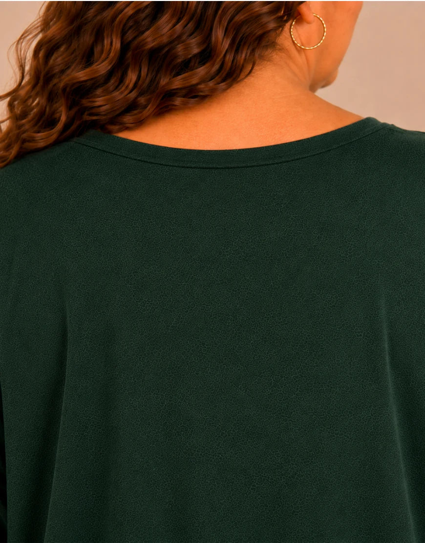 Pull Oversize Manches Longues Col V Grande Taille
